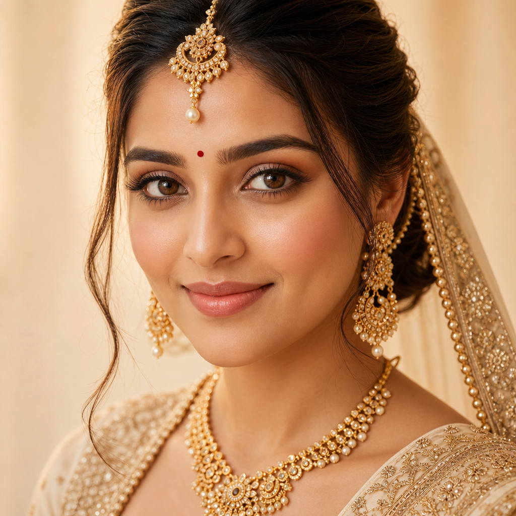 Beautiful bride styled by Priyanka Dhingra